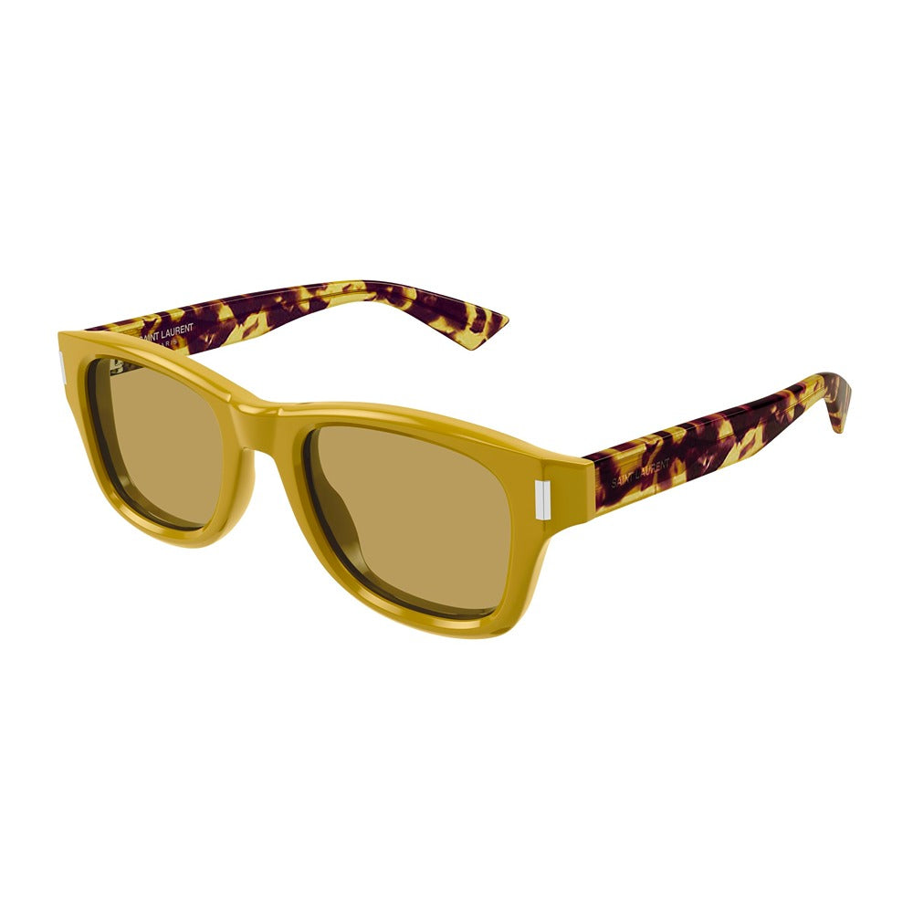 Occhiale da sole Saint Laurent SL 801 col. 004 yellow havana grey