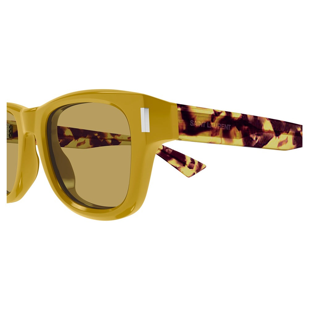 Occhiale da sole Saint Laurent SL 801 col. 004 yellow havana grey