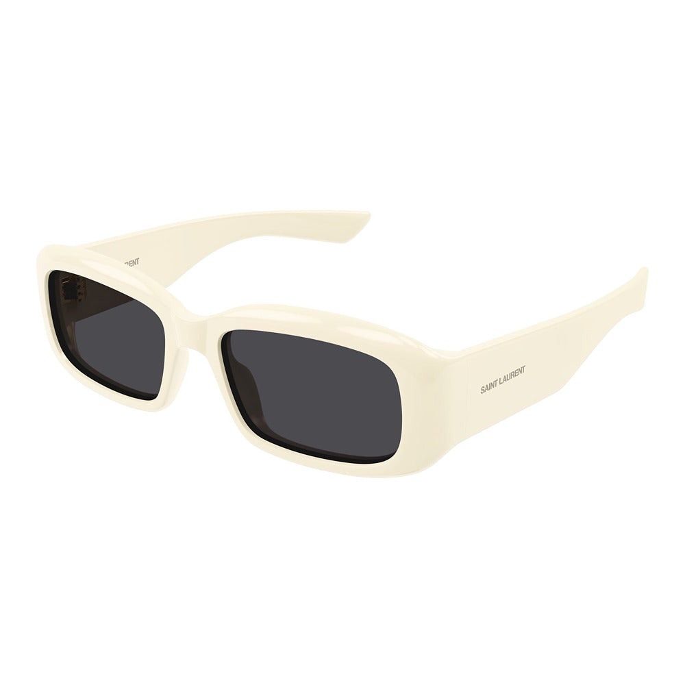 Occhiale da sole Saint Laurent SL 809 col. 005 ivory ivory black