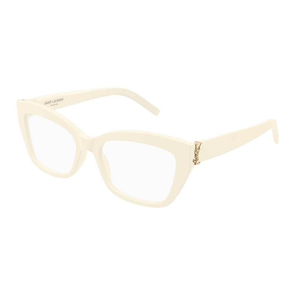 Occhiale da vista Saint Laurent SL M117 col. 005 ivory ivory transparent