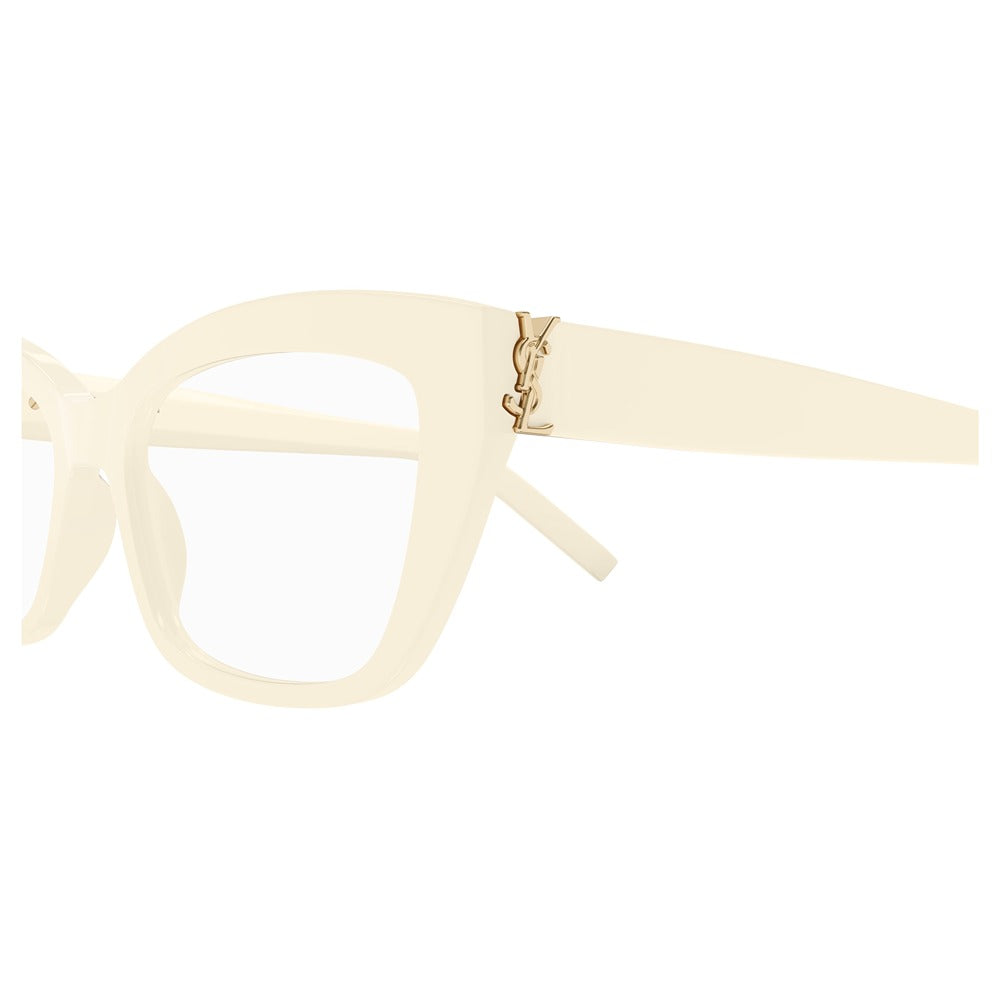 Occhiale da vista Saint Laurent SL M117 col. 005 ivory ivory transparent