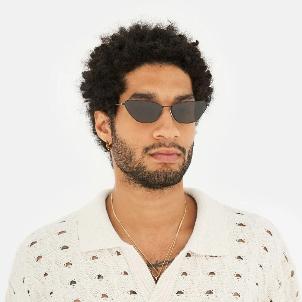 Retrosuperfuture sunglasses Model Spillo Fiammato col. black striped