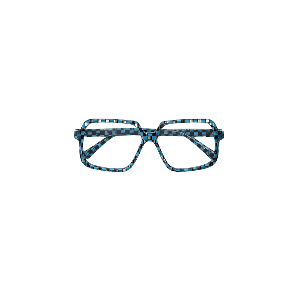 Occhiale da vista Marni mod. Arixo col. Blue/Black Checks