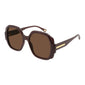 Occhiale da sole Chloé CH0121S col. 001 brown brown brown