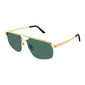 Cartier sunglasses CT0385S col. 002 gold gold green