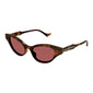 Occhiale da sole Gucci GG1298S col. 002 havana havana brown