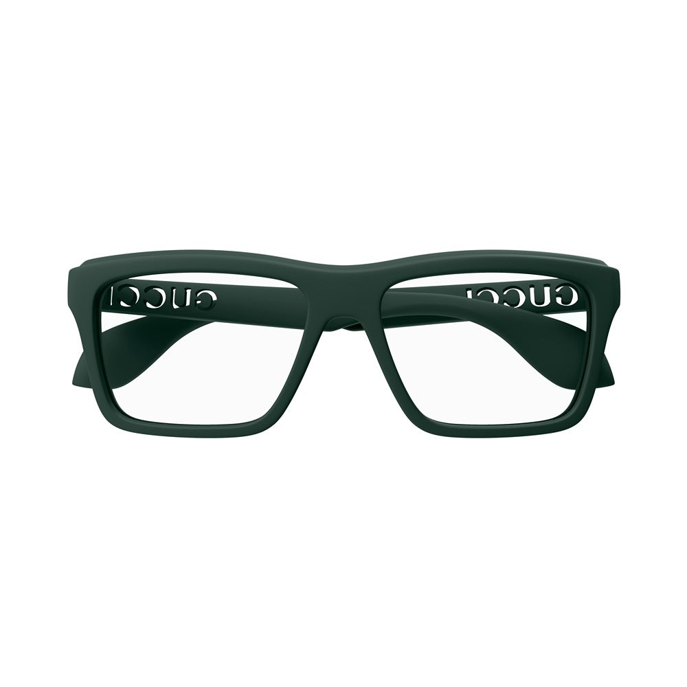 Gucci eyewear GG1573O col. 003 Green Green Transparent