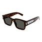 Occhiale da sole Saint Laurent SL 617 col. 002 havana crystal grey