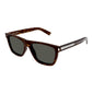 Occhiale da sole Saint Laurent SL 619 col. 002 havana crystal grey