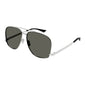 Occhiale da sole Saint Laurent SL 653 LEON col. 001 silver silver grey